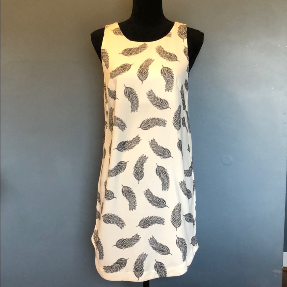 White Feather Dress